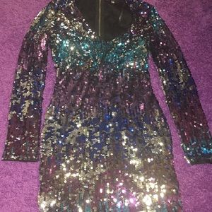 Small Sequin Party Dress